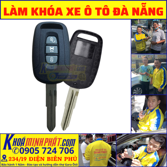 Thay vỏ remote xe Chevrolet Captiva tại Đà Nẵng