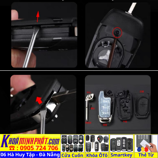 [ GIÁ HUỶ DIỆT ] Vỏ chìa khoá xe Ford Ranger 3.2 wildtrak V24 - Sửa Khoá Đà Nẵng 24H - Thợ Làm Khoá Gần Đây