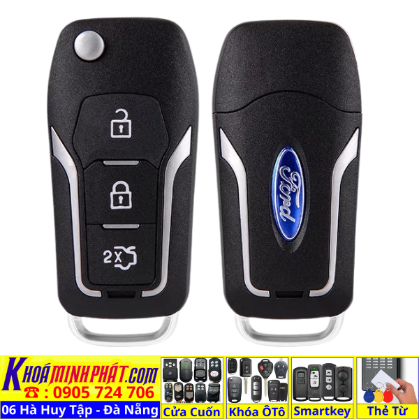 Vỏ Độ Chìa khóa xe Ford Focus, Fiesta, Momdeo Ecosport V26 nâng cấp remote - Sửa Khoá Đà Nẵng 24H - Thợ Làm Khoá Gần Đây