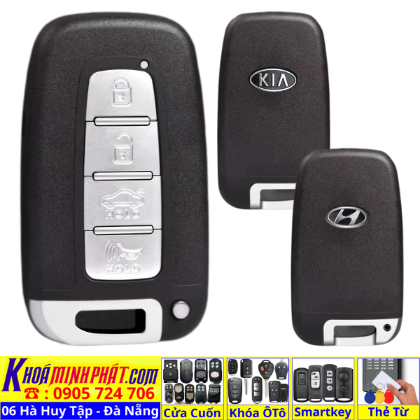 [ GIÁ HUỶ DIỆT ] Vỏ Chìa khóa Smartkey xe Kia Cerato, Sportage, Forte, Sorento, Sportage, Optima V44 - Sửa Khoá Đà Nẵng 24H - Thợ Làm Khoá Gần Đây